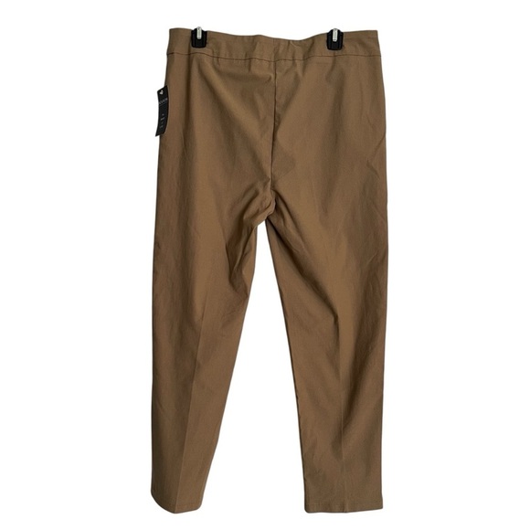 NWT Zac & Rachel Camel Oat Pull On Pants Size 12 - Picture 3 of 12